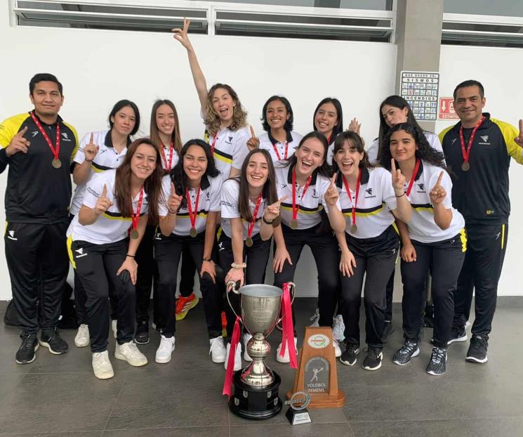 Son Troyanas campeonas invictas del voleibol