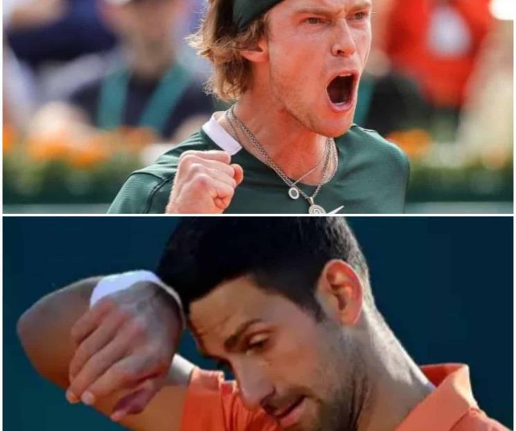 Pierde Djokovic Final en casa ante Rublev