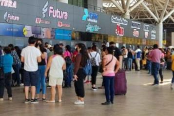 Luce abarrotada Central Camionera