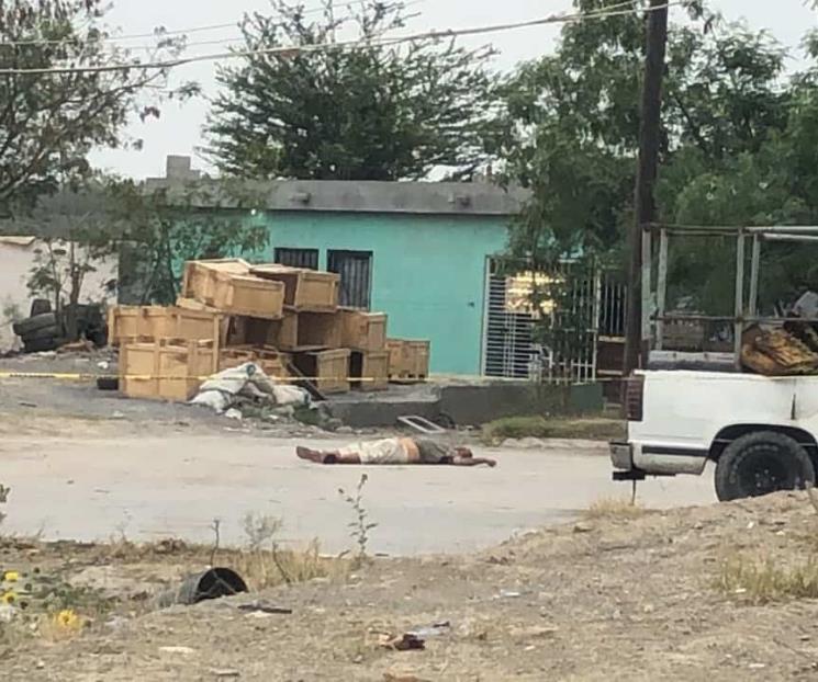 Encuentran a hombre sin vida en Pesquería