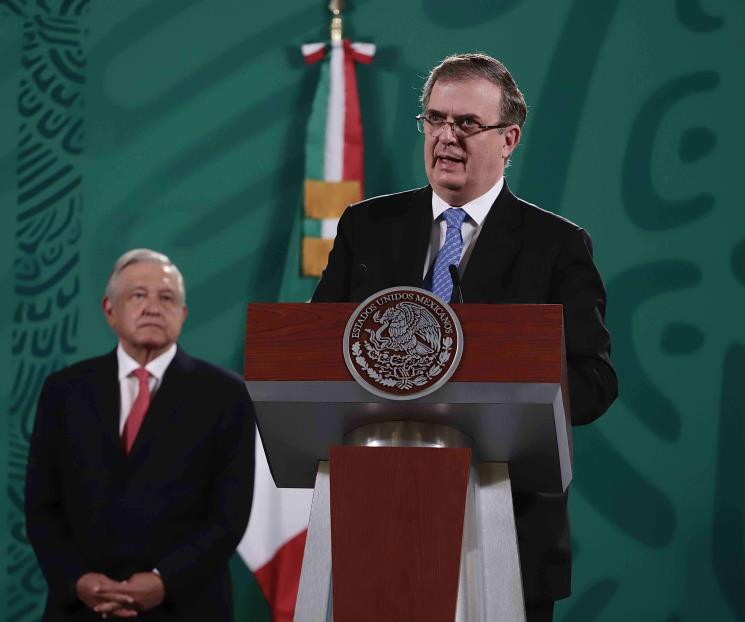 Ebrard destaca entereza de AMLO frente a gobierno de Trump