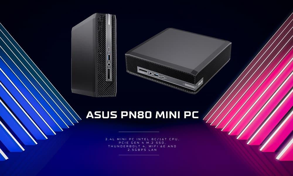 Nuevo ASUS PN80, un PC muy compacto y potente