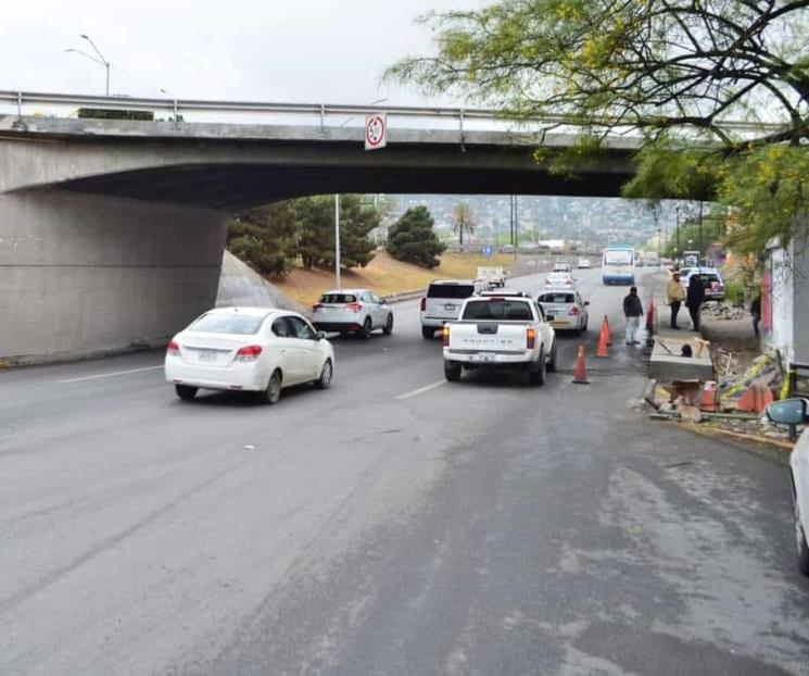 Liberan carril de baja velocidad en Constitución