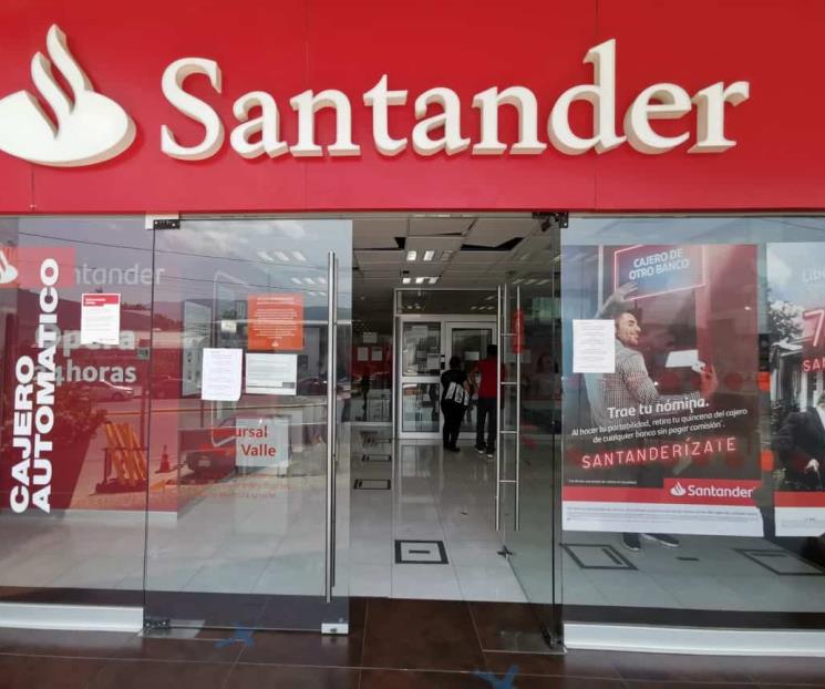 Santander mantiene interés por proceso de venta de Banamex