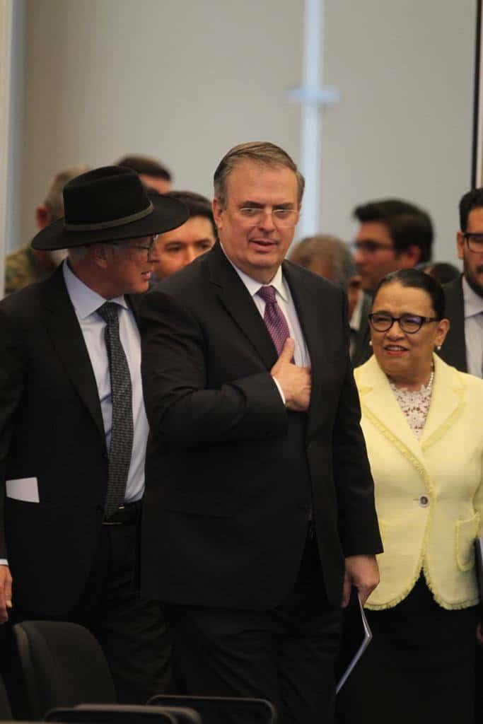 Destaca Ebrard detención de líderes criminales