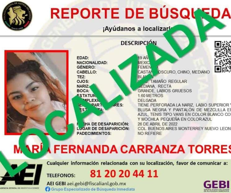 Localizan a joven en Juárez