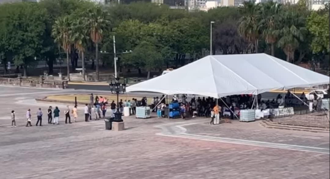 Saturan módulos de vacunación Saturan módulos de vacunación