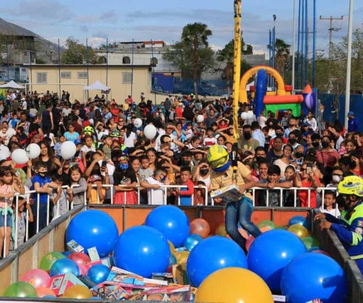 Ofrece Santa Catarina diversión a sus niños