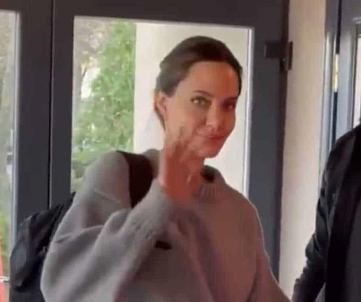 Vive Angelina Jolie la guerra en Ucrania