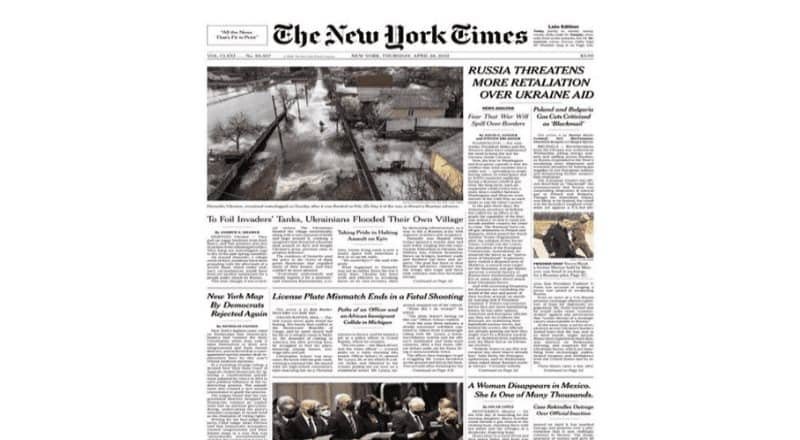 Caso de Debanhi aparece en portada de The New York Times