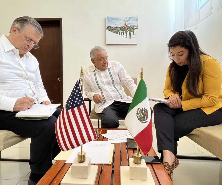 Hablan AMLO y Biden sobre crisis migratoria