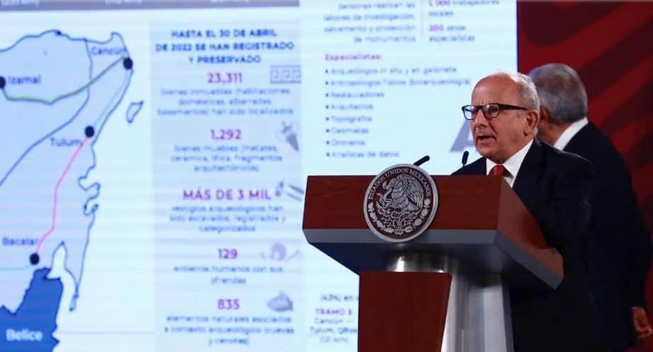 INAH destaca proyecto arqueológico en ruta del Tren Maya