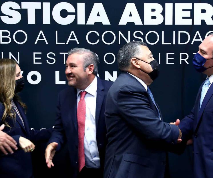 Firma UANL declaración de justicia abierta de NL