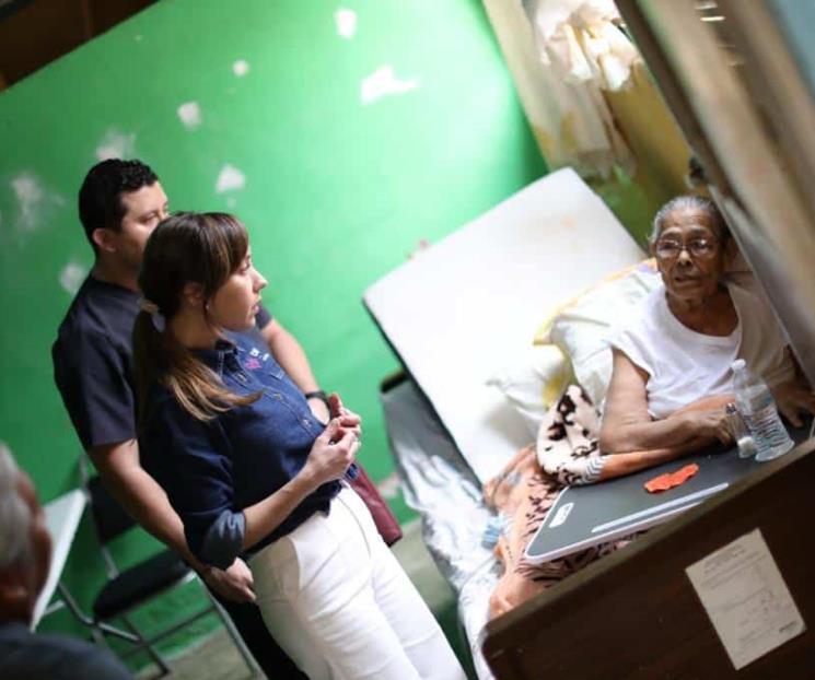 Recorre presidenta del DIF regio colonia La Alianza
