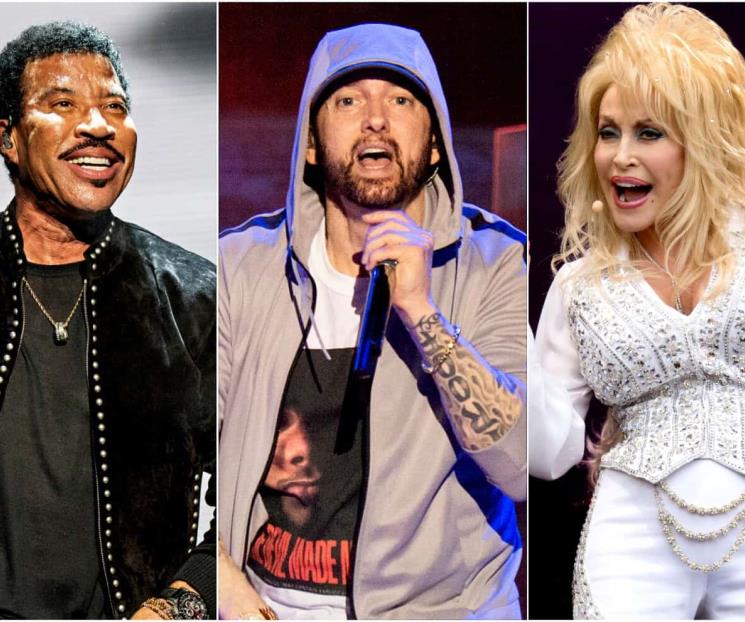 Dolly Parton, Eminem, Richie al Salón de la Fama