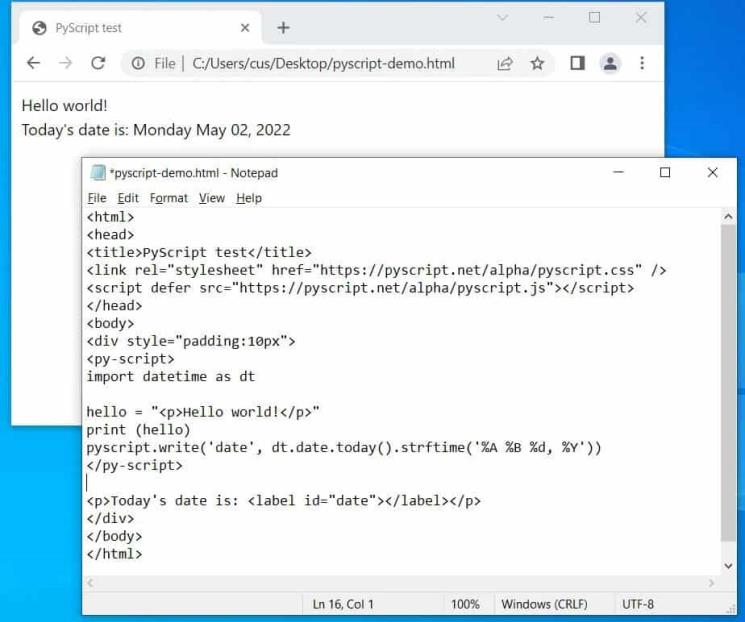 El año de Python en el navegador