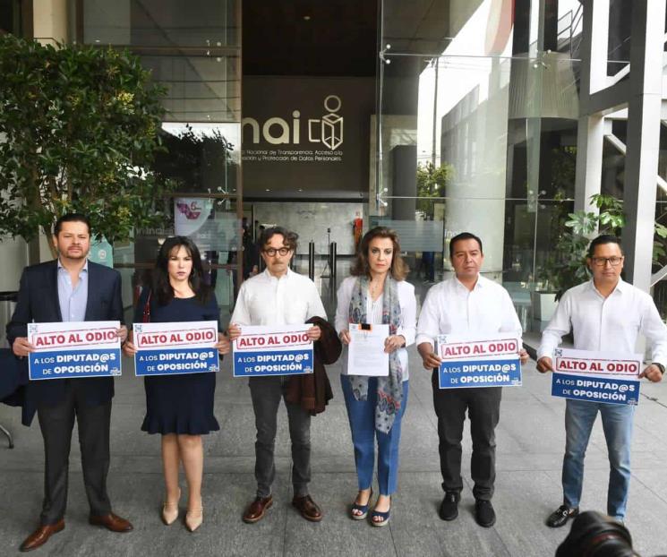 Piden diputados que Morena no use sus datos