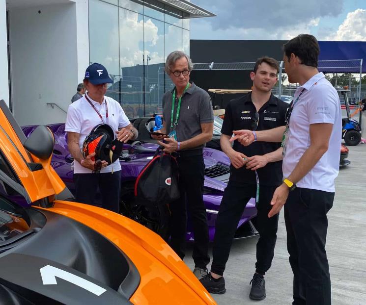 Inauguran O’Ward y pilotos pista de GP de Miami
