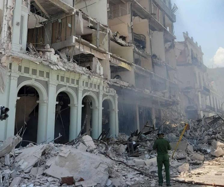 Hotel Saratoga, lugar destruido por una explosión