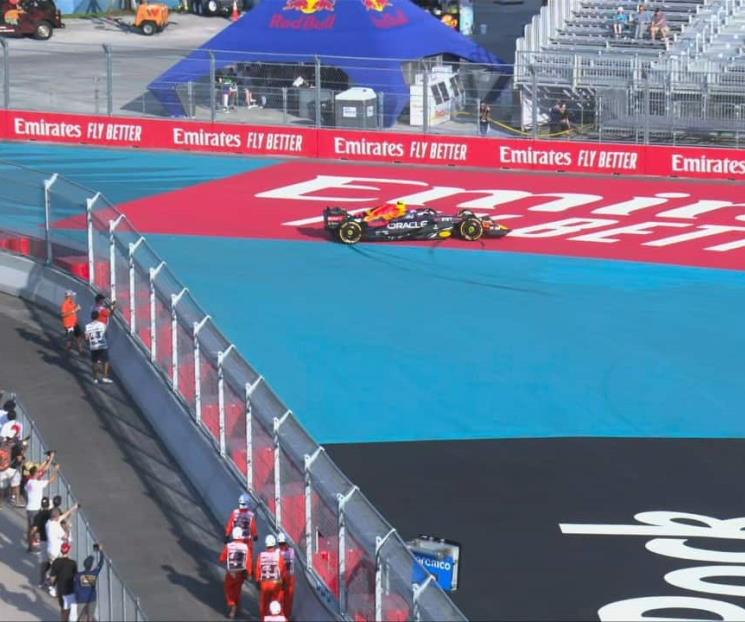 Es Checo tercero en segunda práctica