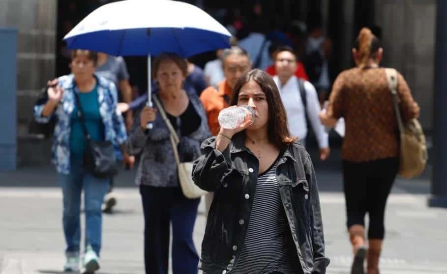 Pega onda de calor a 18 estados
