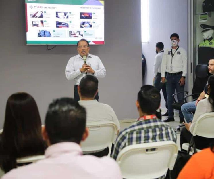 Mantienen seguridad en comercios de Escobedo