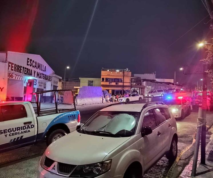 Deja ataque a balazos una persona muerta