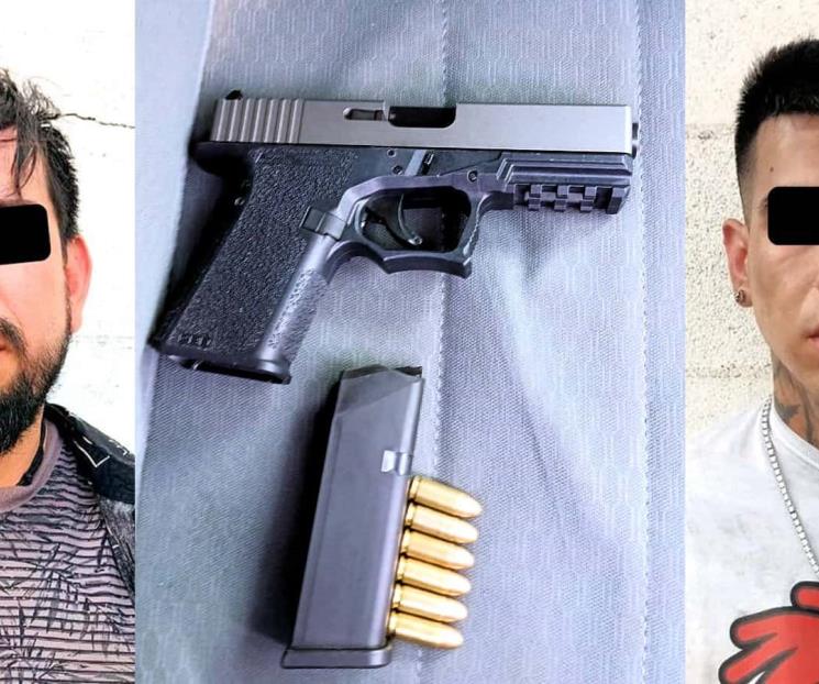 Querían entrar a casa asegurada: los detienen con arma