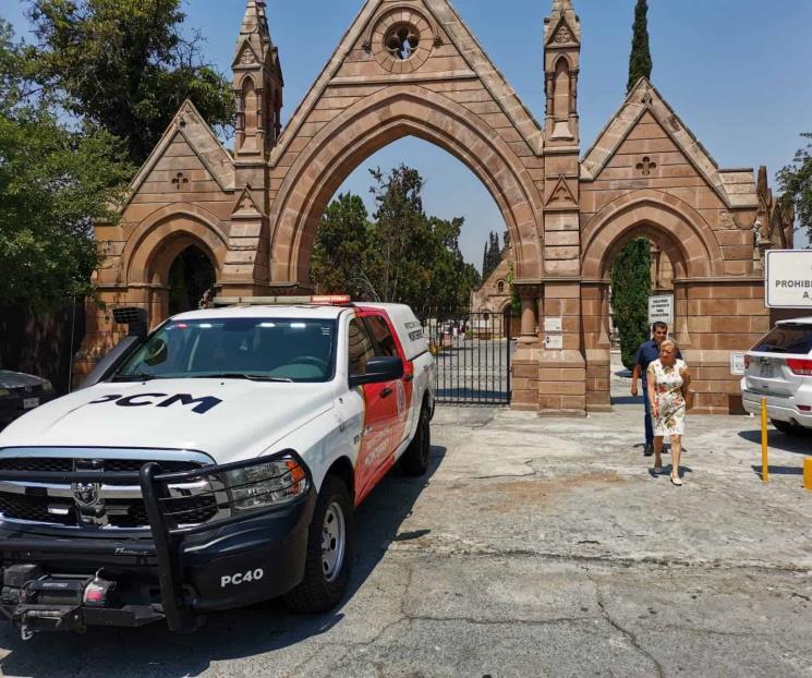 PC NL realiza operativos en panteones del área metropolitana
