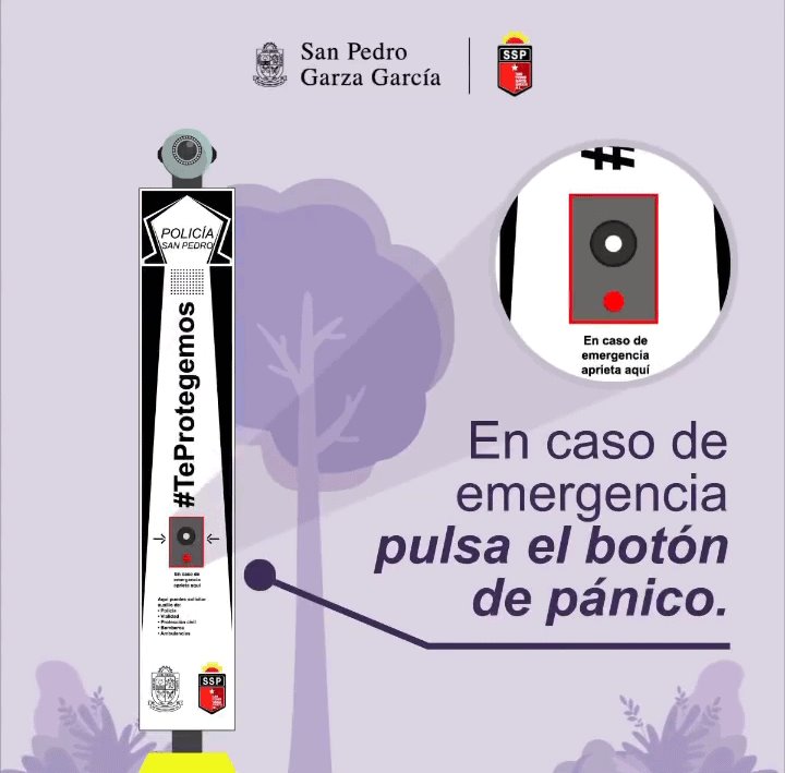 Instala San Pedro 39 tótems de seguridad
