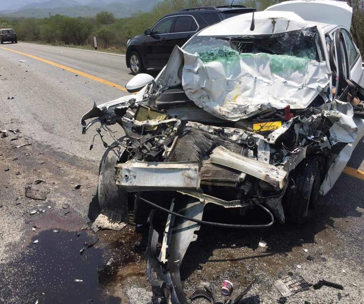 Identifican a mujer fallecida en choque