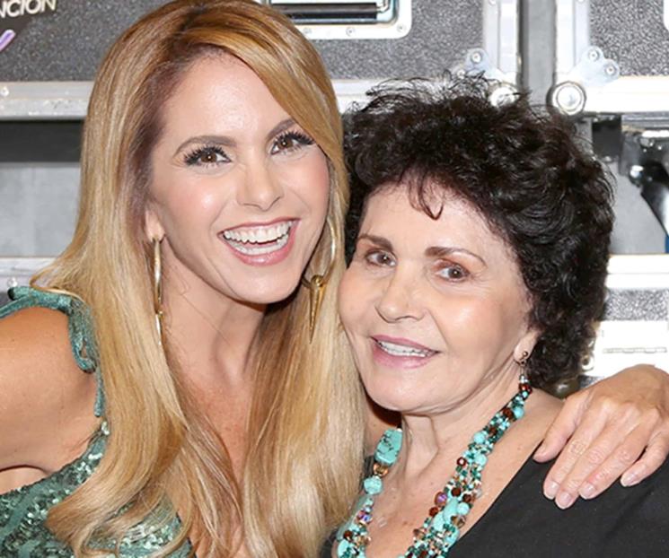 Agradece Lucero que su madre siempre la cuidó