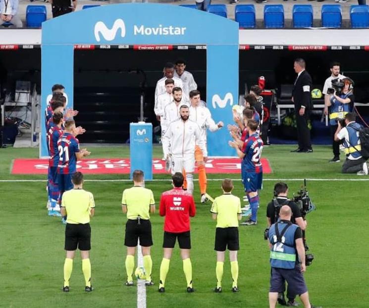 Golea Real Madrid y descienden al Levante