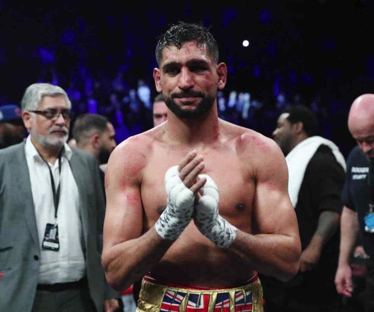 Anuncia boxeador Amir Khan su retiro
