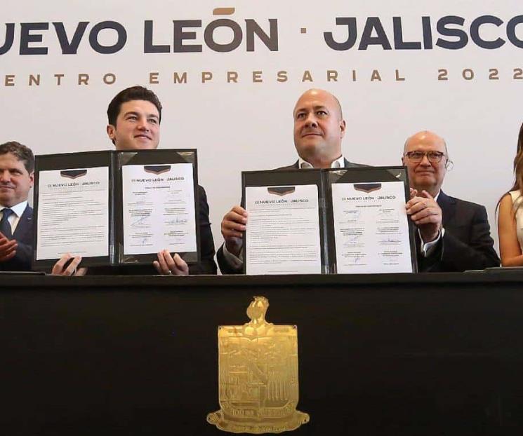 Firman acuerdo Samuel y Alfaro