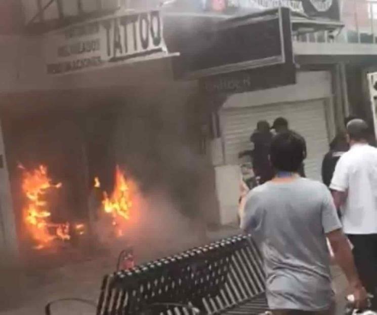 Se incendian departamentos, hay un muerto  y seis heridos