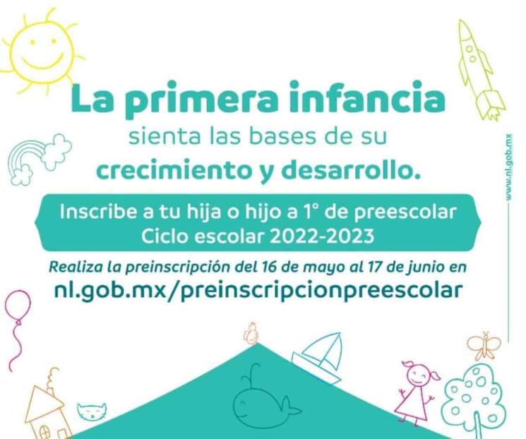 Arrancan el lunes preinscripciones a preescolar