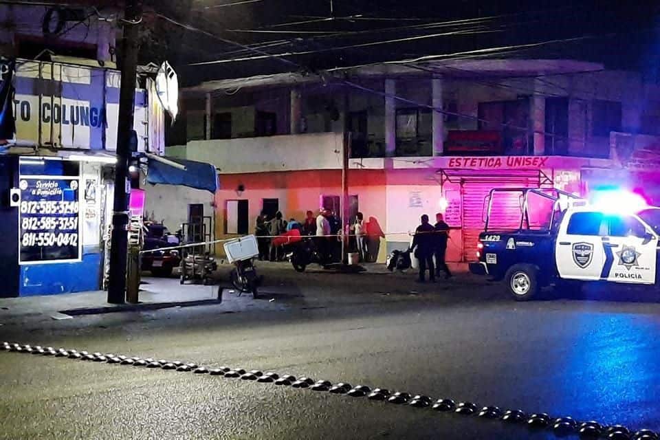 Un comerciante del municipio de Apodaca, fue baleado en cuatro ocasiones, cuando se resistió a ser asaltado en un depósito