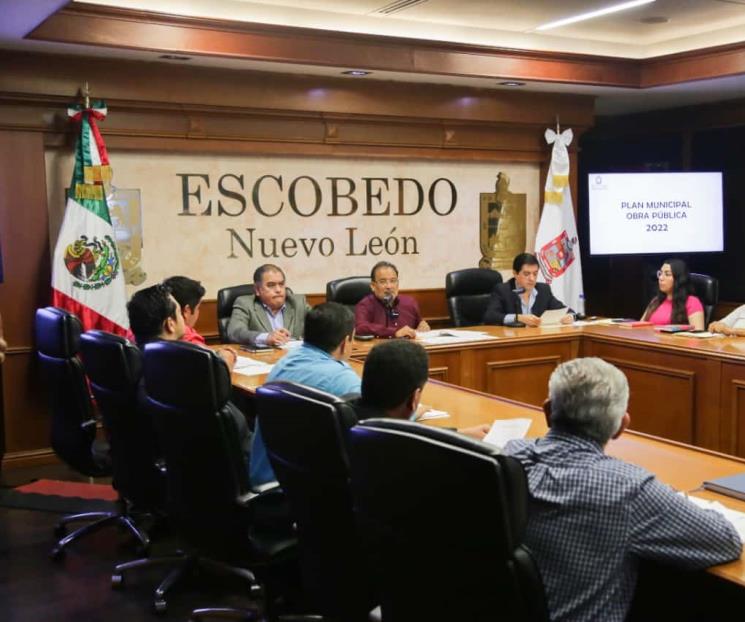 Invertirá Escobedo 255 mdp en obras  públicas