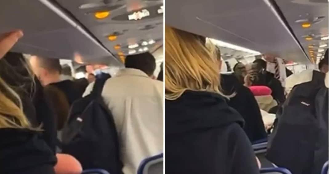 Pasajeros arman trifulca en avión y uno golpea a un piloto