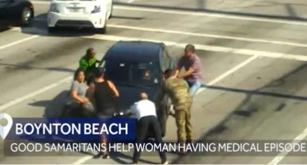 Busca a samaritanos que ayudaron a mujer que sufrió episodio