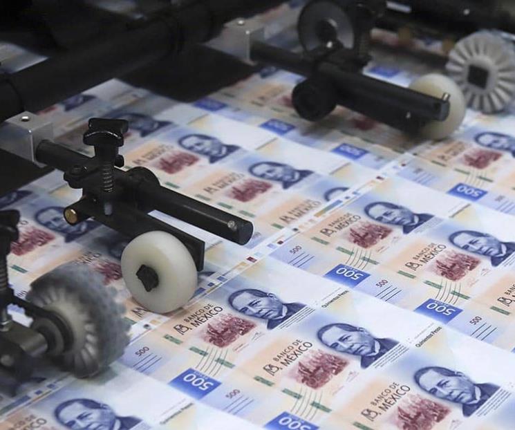 Banxico gastará más este año en fabricar billetes