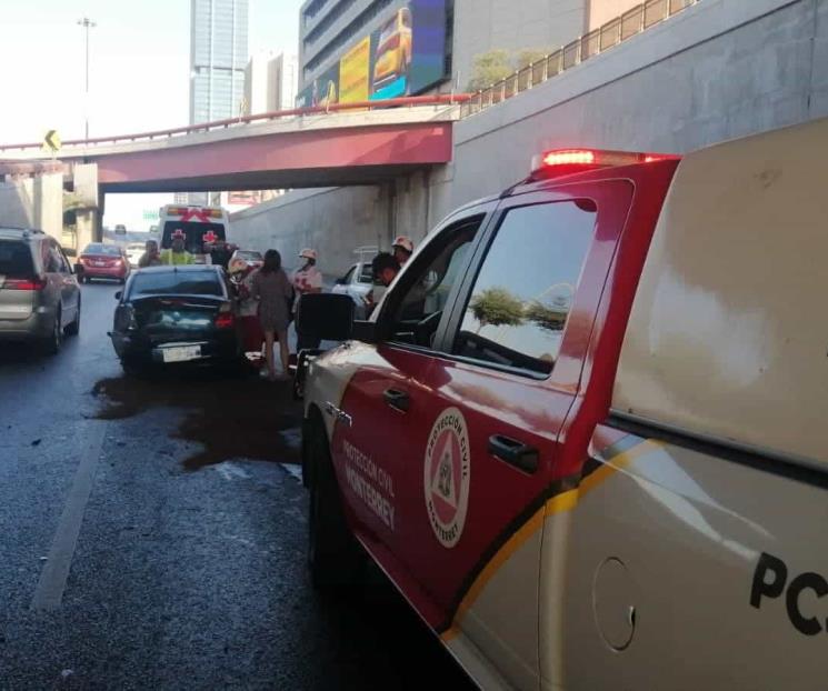 Choque deja un lesionado en Constitución