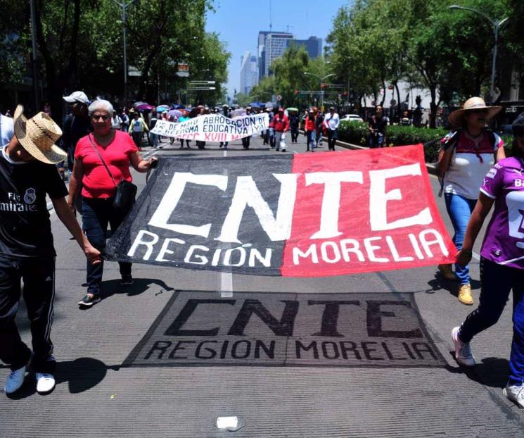 Marcha CNTE hoy domingo por Día del Maestro