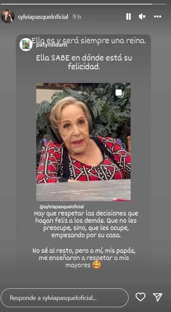 Reaparece Silvia Pinal ... y manda mensaje
