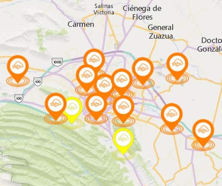 Reportan mala calidad del aire en el AMM