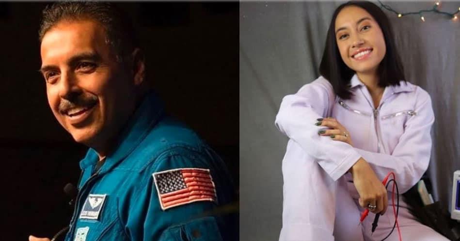 José Hernández celebra vuelo espacial de Katya Echazarreta