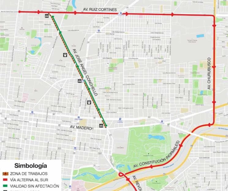 Inician repavimentación de avenida José Ángel Conchello