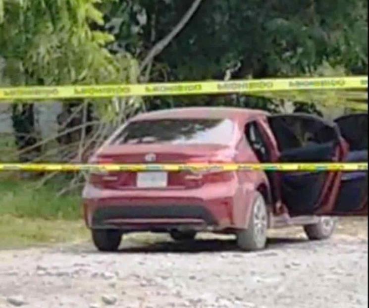 Hallan vehículo abandonado en Allende