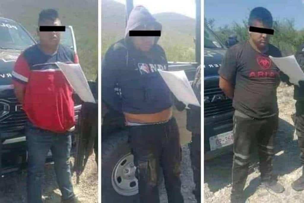 Detuvieron a tres integrantes de una celular criminal, quienes fueron abordados por protagonizar una riña entre ellos mismos